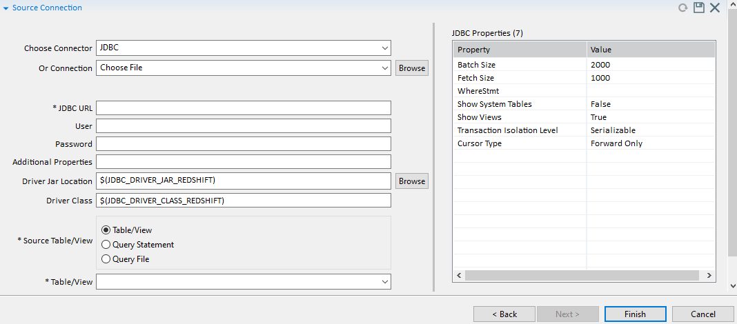 Sample-redshift-usage